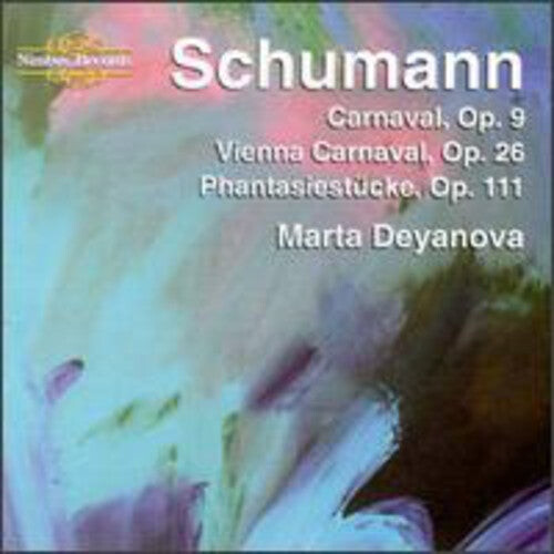CD диск Schumann / Deyanova: Carnaval Op.9 / Vienna Op.26.
CD диск Schumann / Deyanova: Carnaval Op.9 / Vienna Op.26.