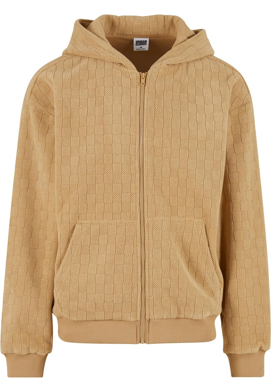 Толстовка с капюшоном на молнии Urban Classics, коричневый
Толстовка с капюшоном на молнии Urban Classics, коричневый