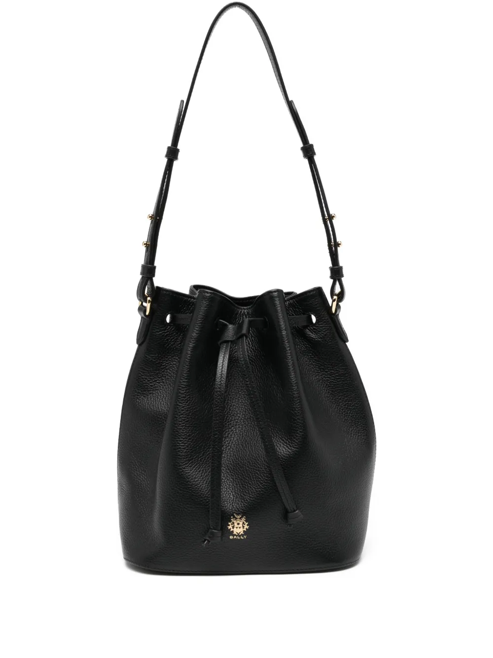 Сумка-ведро с кулиской Bally, черный
Сумка-ведро с кулиской Bally, черный