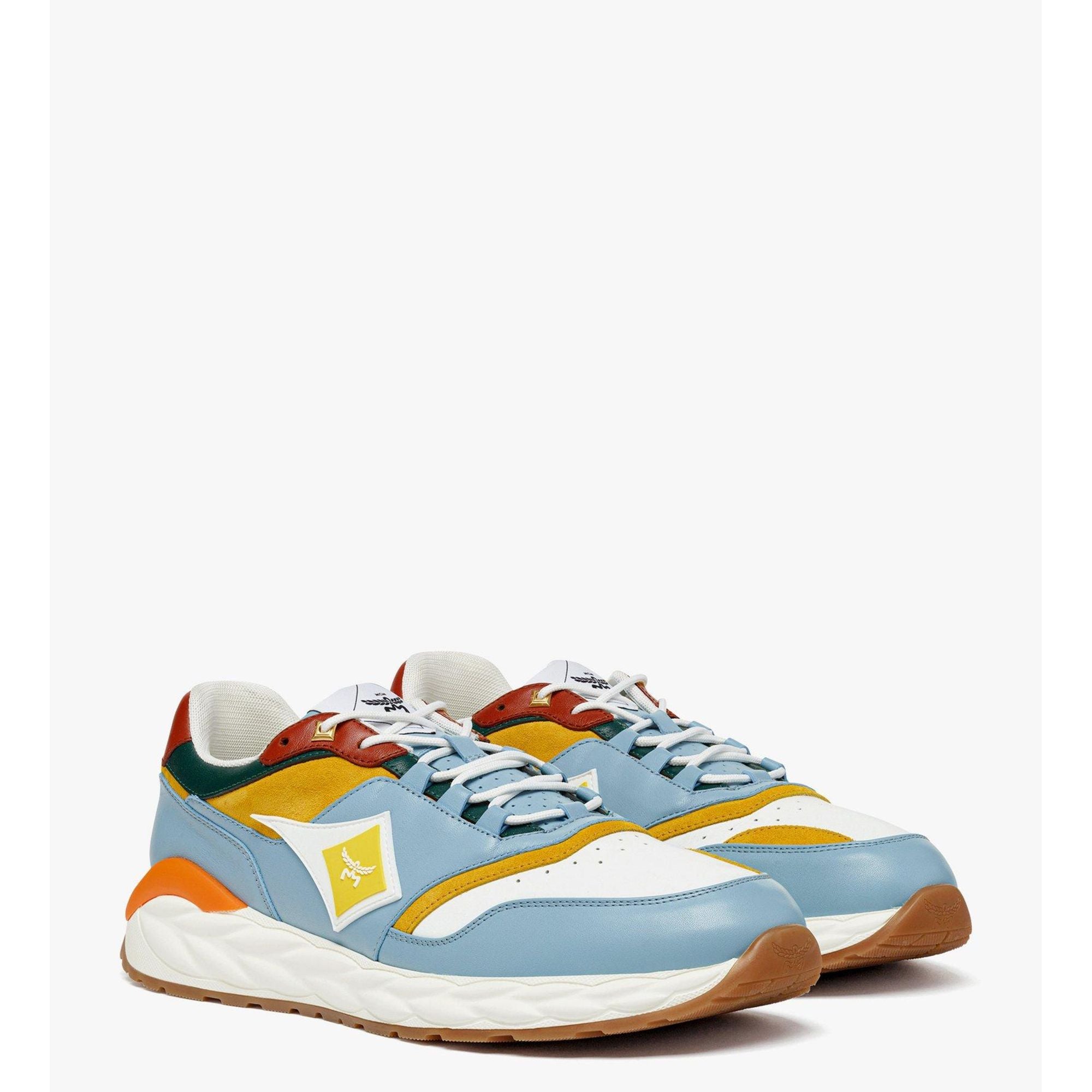 Skywander Lo кроссовки из телячьей кожи MCM, синий
Skywander Lo кроссовки из телячьей кожи MCM, синий