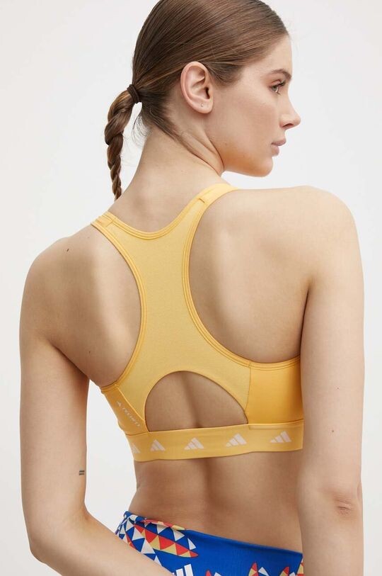 Спортивный бюстгальтер Powerreact adidas Performance, желтый
Спортивный бюстгальтер Powerreact adidas Performance, желтый