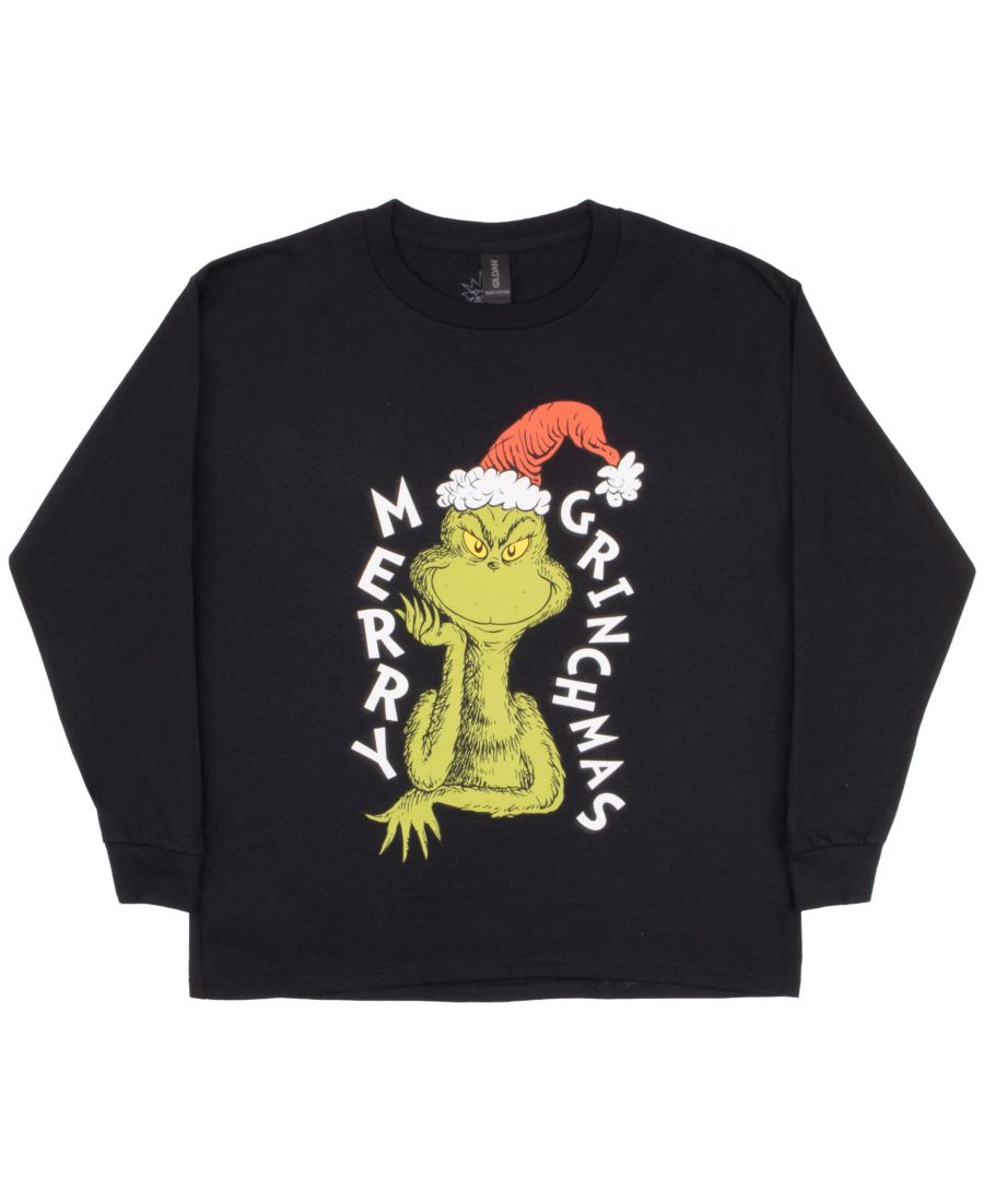 Детская рождественская футболка с длинным рукавом The Grinch, Black, Черный, Детская рождественская футболка с длинным рукавом The Grinch, Black
Детская рождественская футболка с длинным рукавом The Grinch, Black, Черный, Детская рождественская футболка с длинным рукавом The Grinch, Black