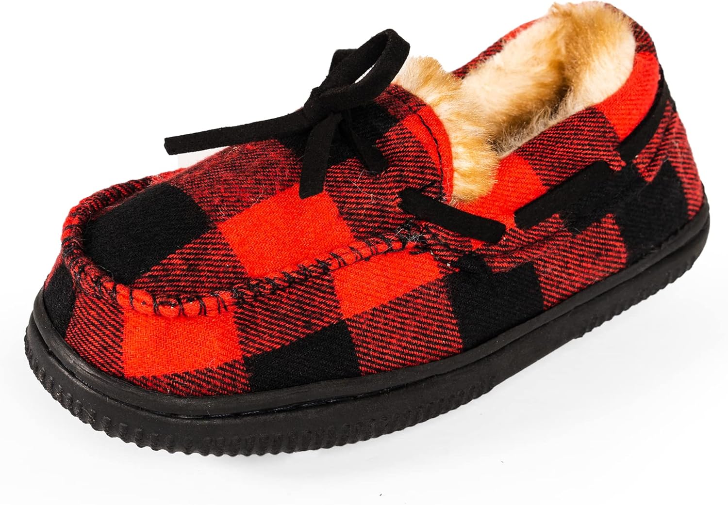 Детские тапочки NORTY с флисом и клетчатым узором «буффало» - домашние тапочки на липучке для мальчиков и девочек - замшевая подошва - соответствуют размеру, красный
Детские тапочки NORTY с флисом и клетчатым узором «буффало» - домашние тапочки на липучке для мальчиков и девочек - замшевая подошва - соответствуют размеру, красный