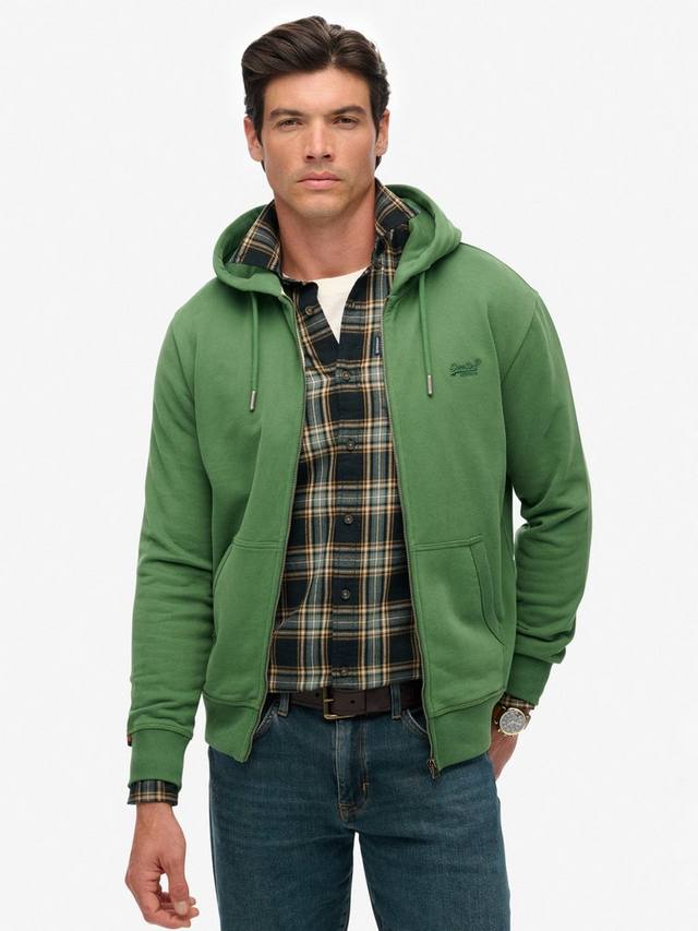 Толстовка с молнией и логотипом Essential Superdry, Artichoke Green
Толстовка с молнией и логотипом Essential Superdry, Artichoke Green