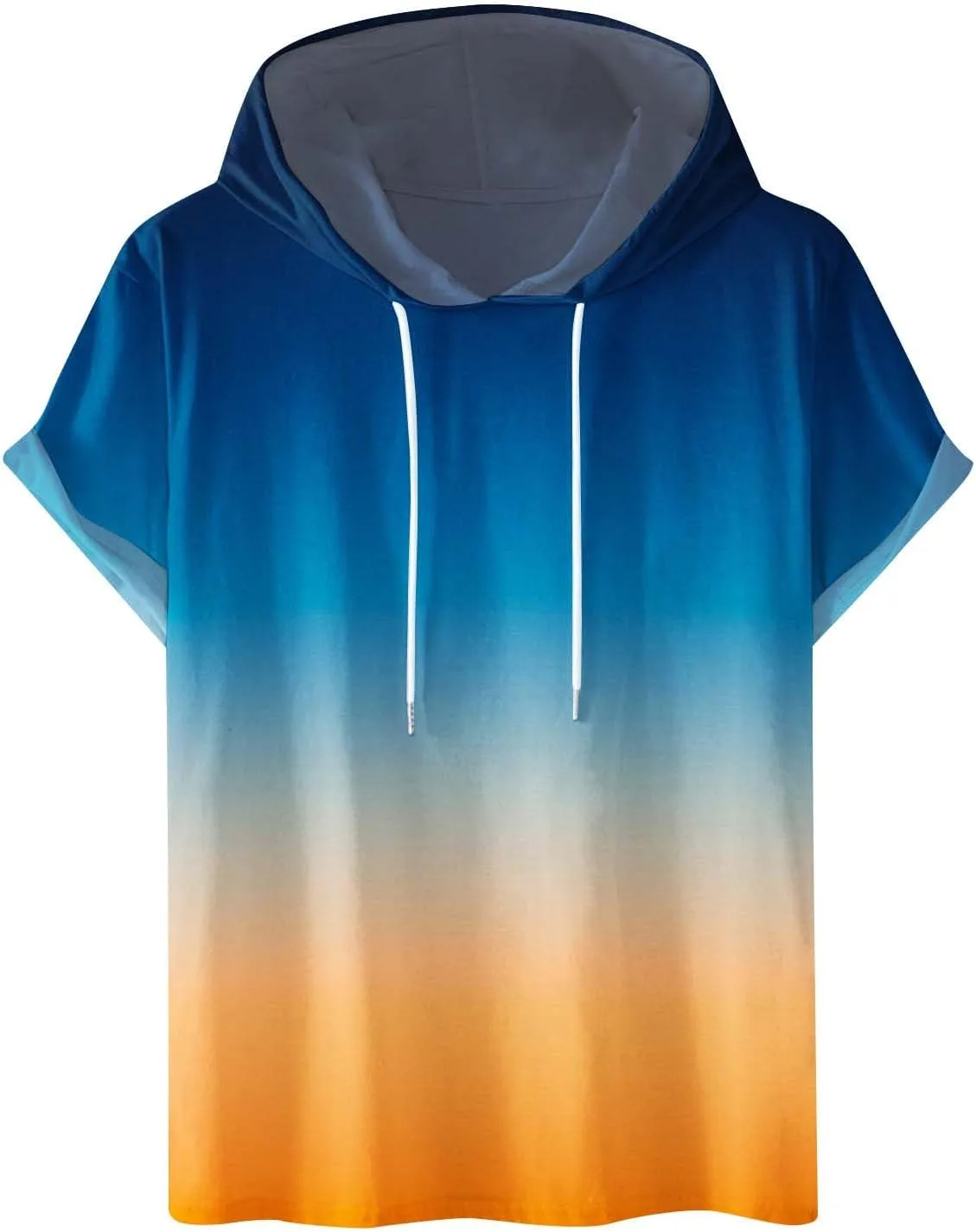 Мужская футболка oversize с коротким рукавом и градиентом
Мужская футболка oversize с коротким рукавом и градиентом