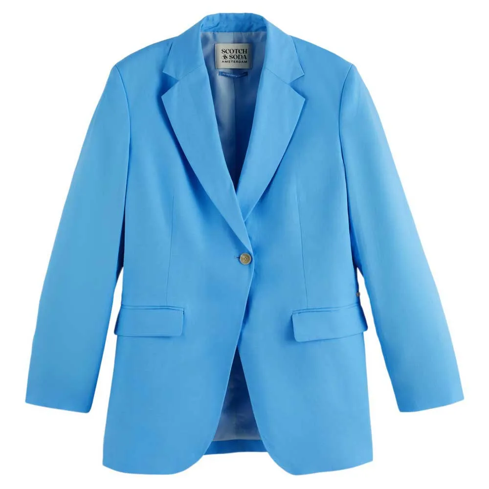 Блейзер Scotch & Soda Boyfriend, синий
Блейзер Scotch & Soda Boyfriend, синий