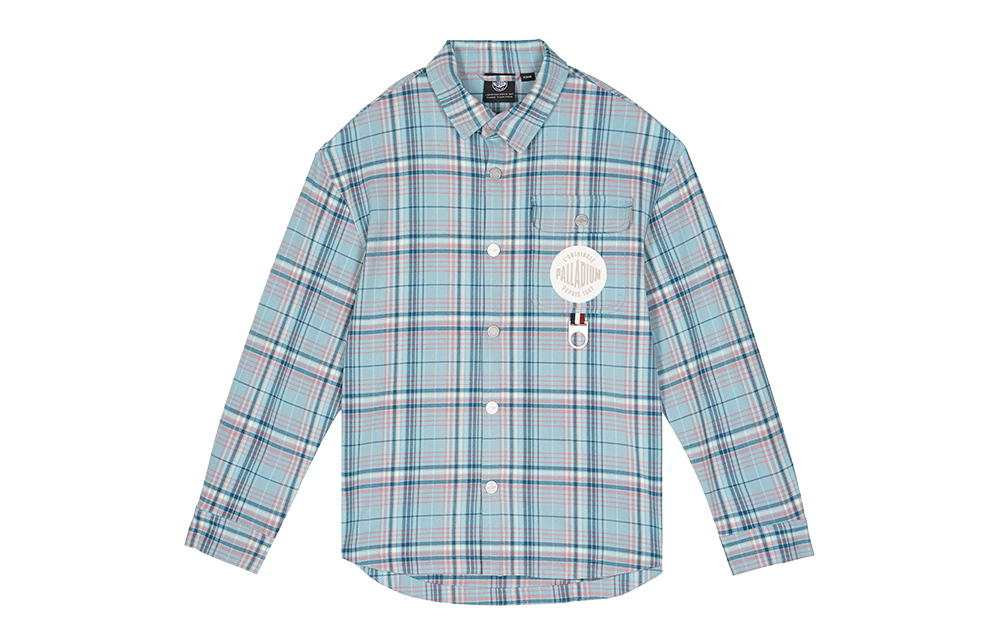 Palladium Рубашка Unisex Blue White Pink Plaid Stripes
Palladium Рубашка Unisex Blue White Pink Plaid Stripes