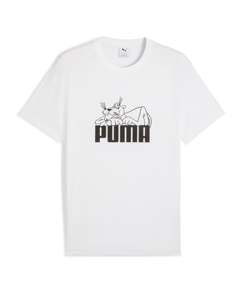 Мужская футболка с коротким рукавом и графическим принтом PUMA, белый
Мужская футболка с коротким рукавом и графическим принтом PUMA, белый