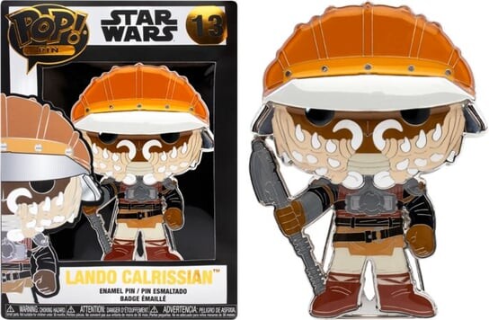 «Звездные войны» — большая эмалированная булавка № 13 в стиле поп — Лэндо Калриссиан Funko
«Звездные войны» — большая эмалированная булавка № 13 в стиле поп — Лэндо Калриссиан Funko