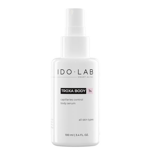 Сыворотка для тела против отеков и уменьшения видимости капилляров, 100 мл Ido Lab Troxa body
Сыворотка для тела против отеков и уменьшения видимости капилляров, 100 мл Ido Lab Troxa body