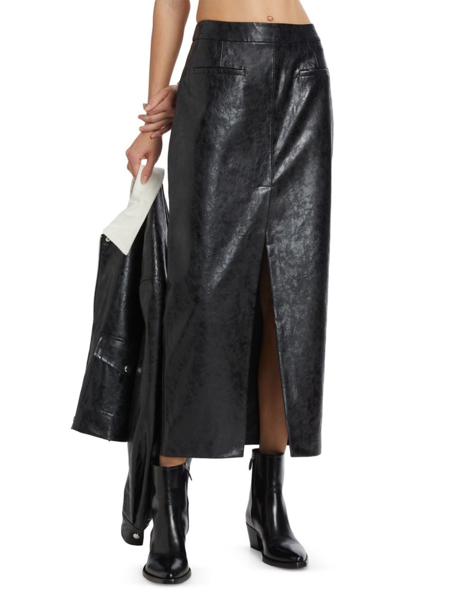 Юбка макси из искусственной кожи Yvette Lamarque, черный
Юбка макси из искусственной кожи Yvette Lamarque, черный