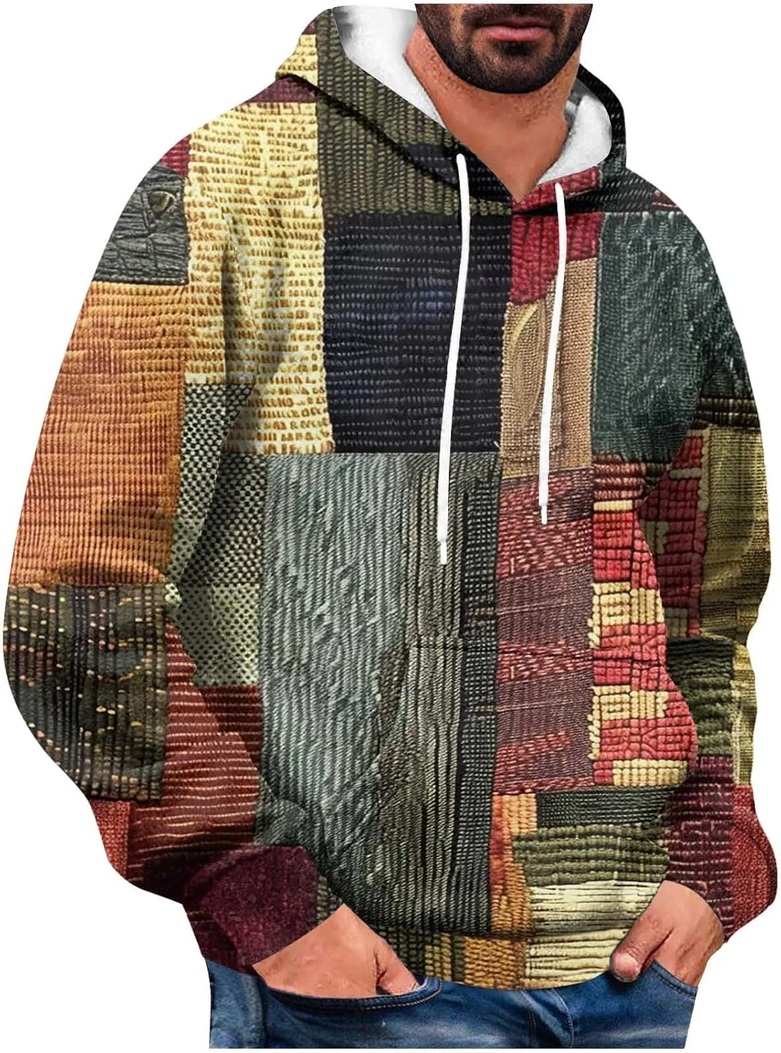 Мужской худи с принтом casual baggy Olivcker
Мужской худи с принтом casual baggy Olivcker