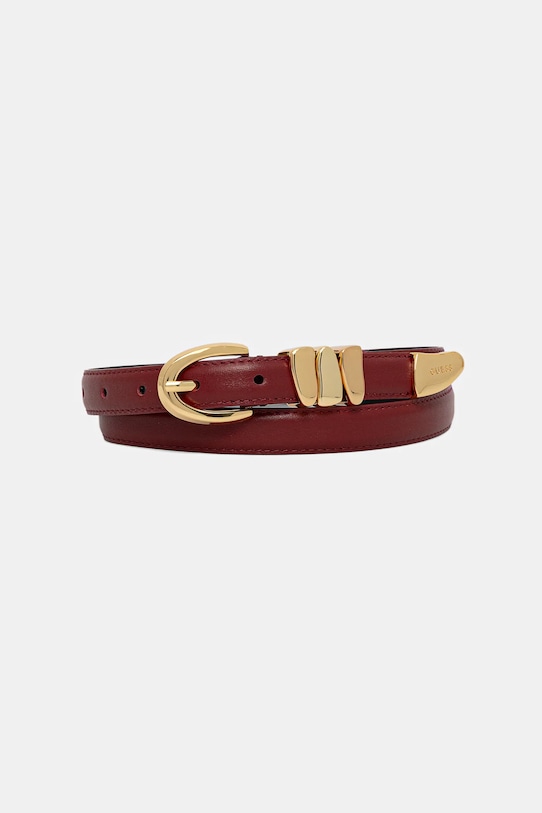 Ремень Guess, бордовый
Ремень Guess, бордовый