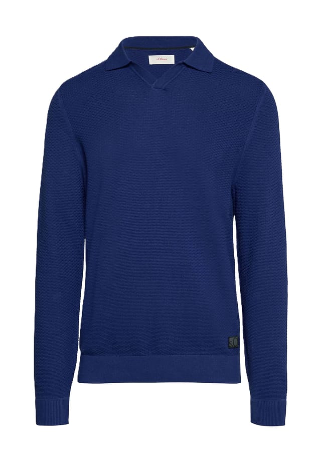 Вязаный свитер хлопок S.Oliver, синий
Вязаный свитер хлопок S.Oliver, синий