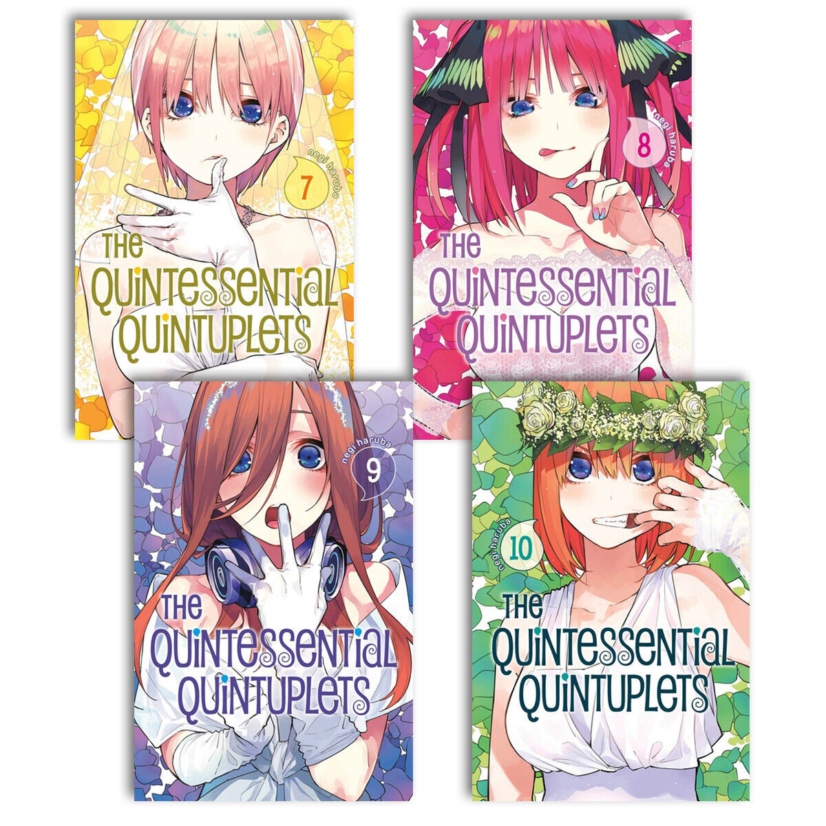 Манга The Quintessential Quintuplets Manga (7-10) Bundle
Манга The Quintessential Quintuplets Manga (7-10) Bundle