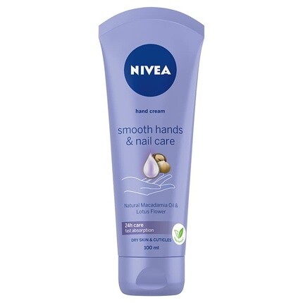 Крем для рук «Гладкие руки и защита ногтей» 100мл, Nivea
Крем для рук «Гладкие руки и защита ногтей» 100мл, Nivea