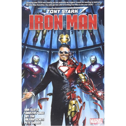 Книга Tony Stark: Iron Man By Dan Slott Omnibus (Hardback) 
Книга Tony Stark: Iron Man By Dan Slott Omnibus (Hardback)