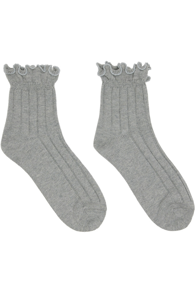 Undercover Серые носки с оборками
Undercover Серые носки с оборками