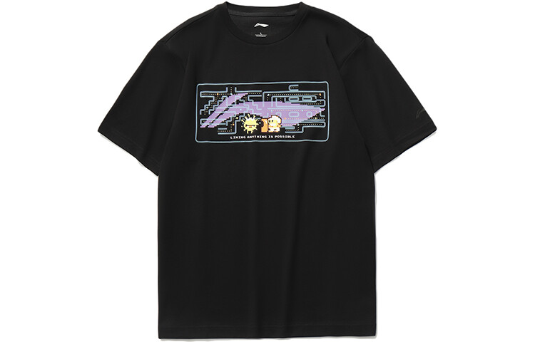 Футболка унисекс Li Ning, черный
Футболка унисекс Li Ning, черный