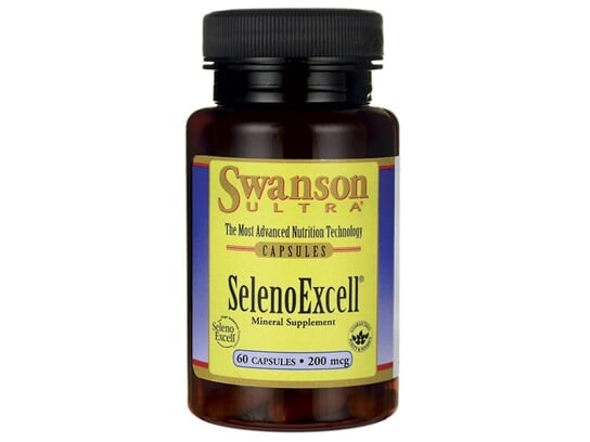Swanson, Selenoexcell 200 мкг, 60 капсул 
Swanson, Selenoexcell 200 мкг, 60 капсул