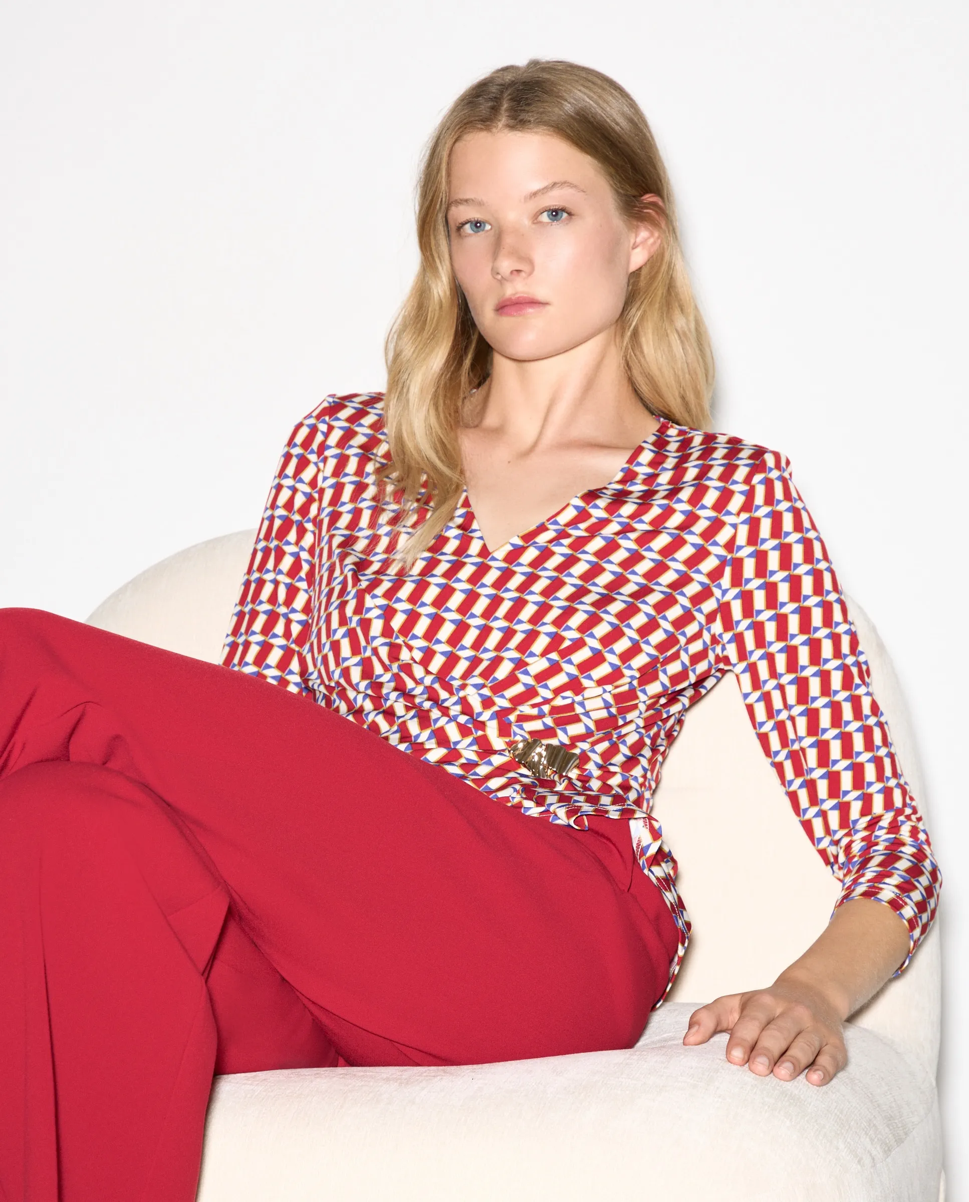 Женская футболка с длинным рукавом с принтом Woman El Corte Inglés, красный
Женская футболка с длинным рукавом с принтом Woman El Corte Inglés, красный