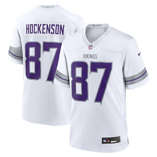 Футболка Minnesota Vikings для мужчин, белая, игровая, T J Hockenson Nike
Футболка Minnesota Vikings для мужчин, белая, игровая, T J Hockenson Nike