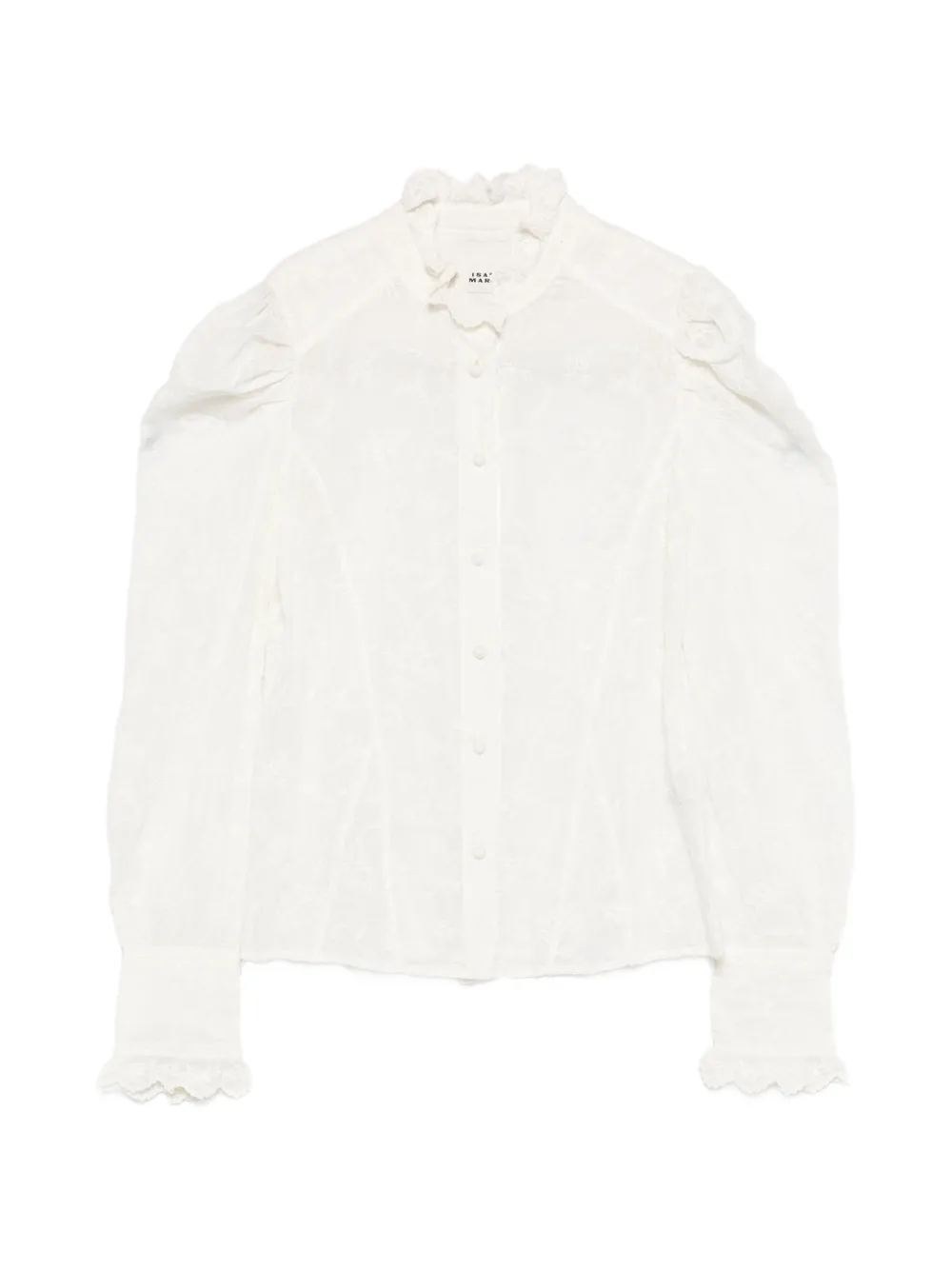Рубашка с оборками Isabel Marant, белый
Рубашка с оборками Isabel Marant, белый
