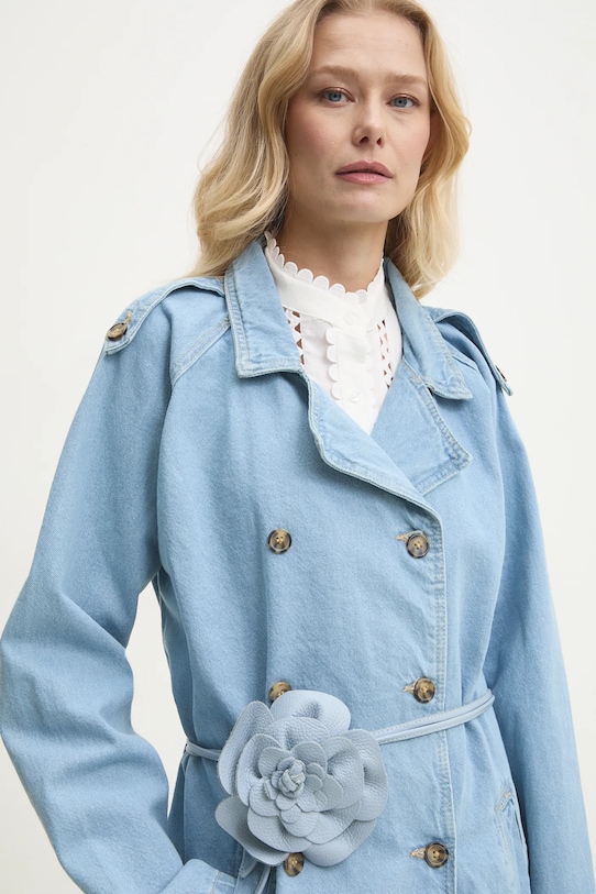 Кожаный ремень Answear.Lab, синий
Кожаный ремень Answear.Lab, синий