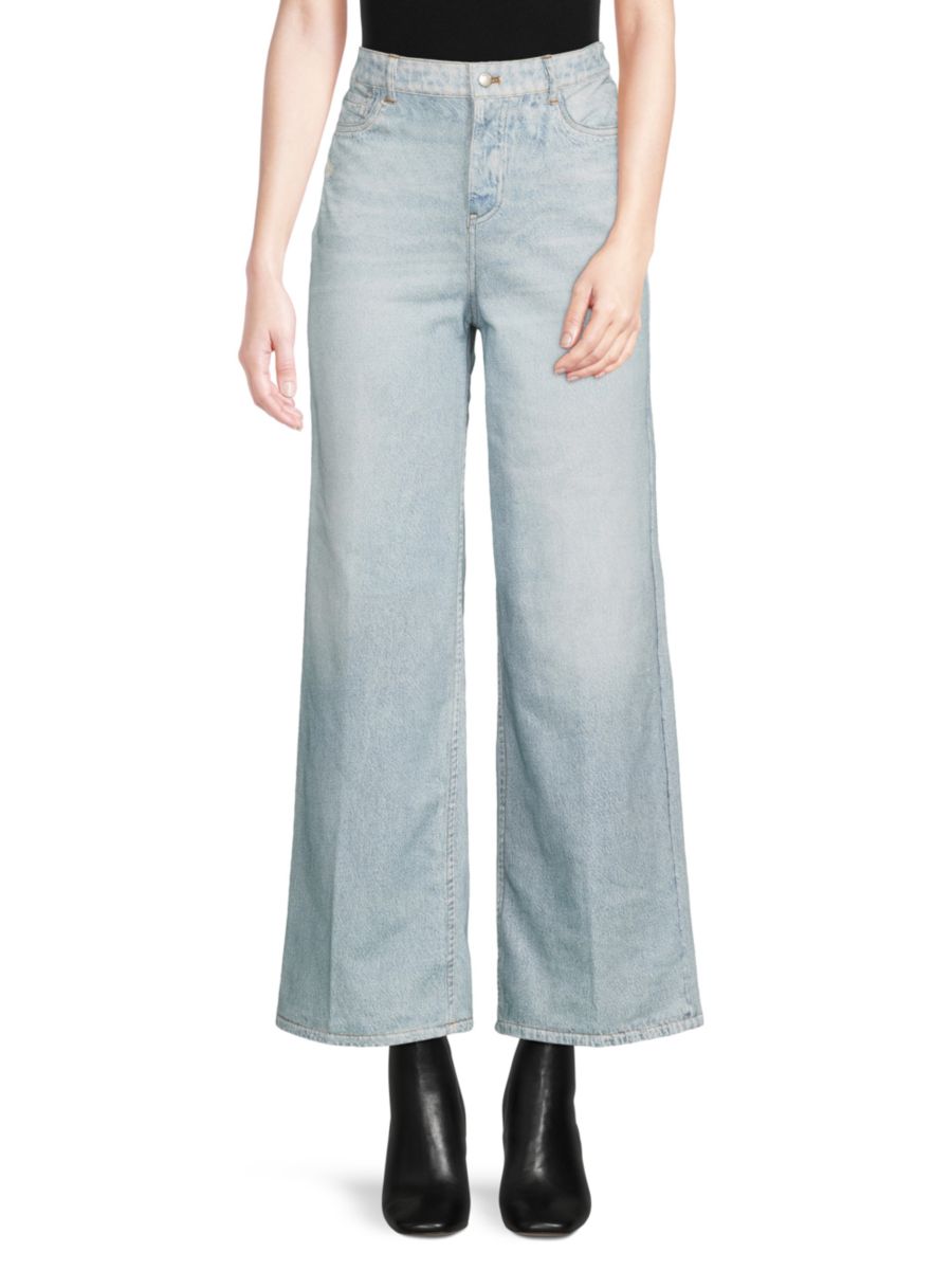 Широкие спортивные брюки с джинсовым принтом Ecru, светло-синий
Широкие спортивные брюки с джинсовым принтом Ecru, светло-синий