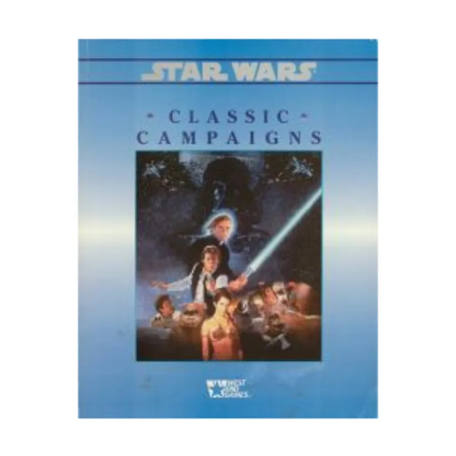 Classic Campaigns, Star Wars Roleplaying Game - Adventures & Modules (West End Games), мягкая обложка
Classic Campaigns, Star Wars Roleplaying Game - Adventures & Modules (West End Games), мягкая обложка