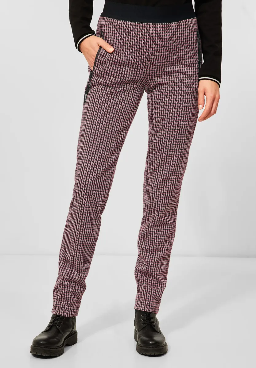 Брюки Cecil с эластичным поясом и карманами на молнии, черный
Брюки Cecil с эластичным поясом и карманами на молнии, черный