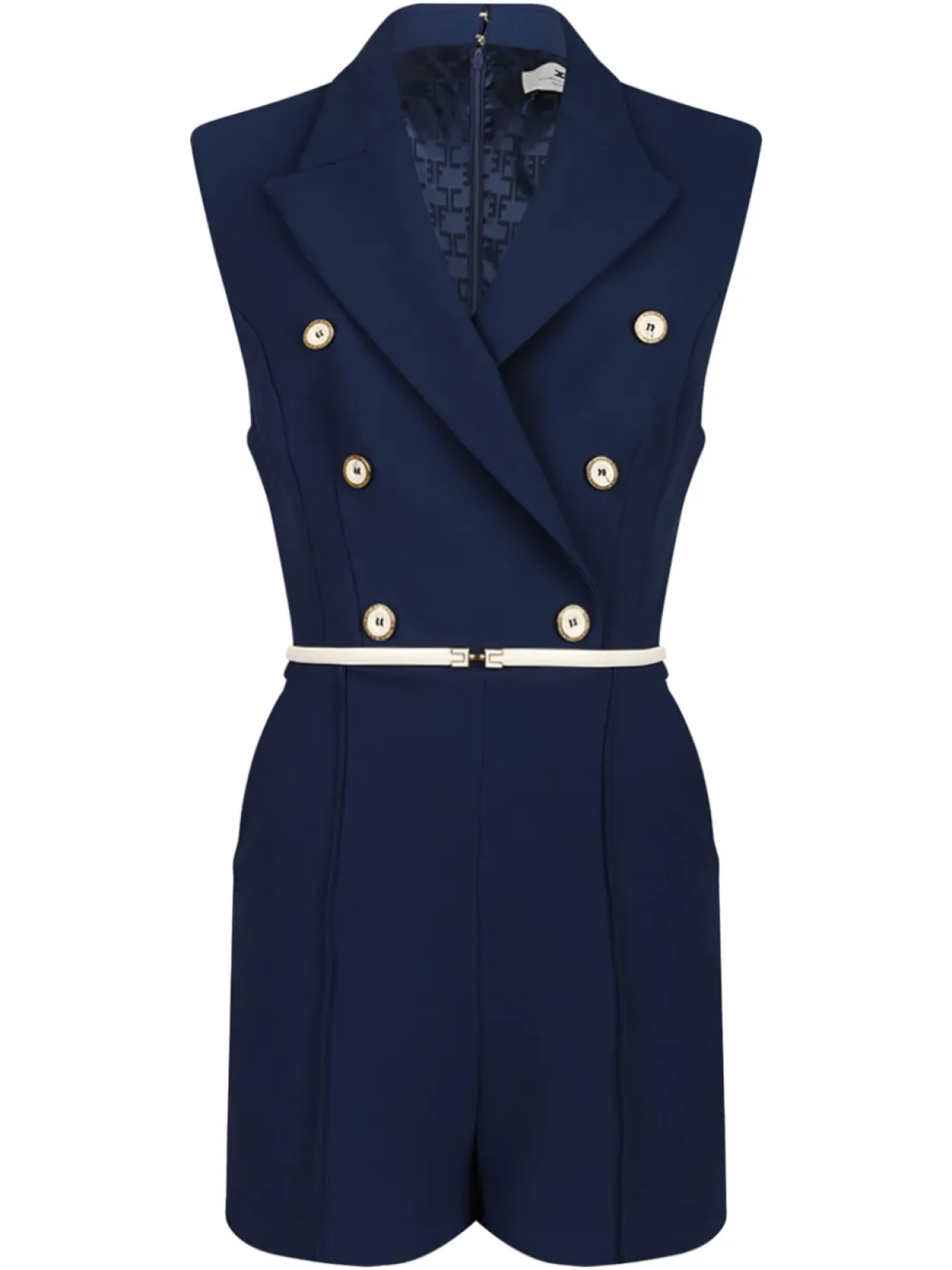 Комбинезон с логотипом Elisabetta Franchi, синий
Комбинезон с логотипом Elisabetta Franchi, синий