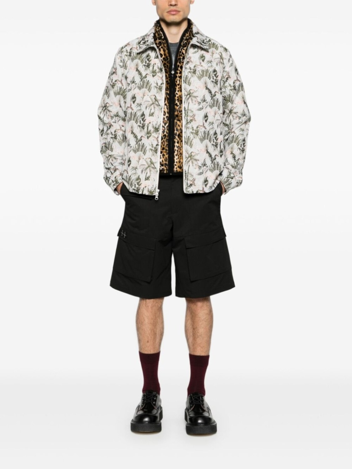 Pleasures куртка-рубашка на молнии Parrot Work, серый
Pleasures куртка-рубашка на молнии Parrot Work, серый