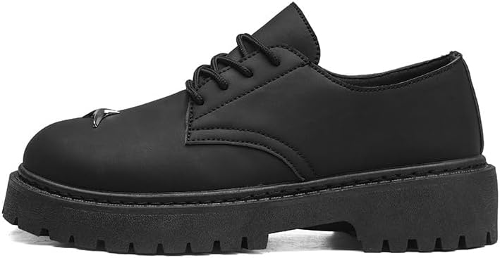 Мужские стильные массивные кожаные туфли с толстой подошвой, модная повседневная обувь - идеально для уличной моды, вечерних выходов и ежедневных прогулок Aokisx, черный
Мужские стильные массивные кожаные туфли с толстой подошвой, модная повседневная обувь - идеально для уличной моды, вечерних выходов и ежедневных прогулок Aokisx, черный