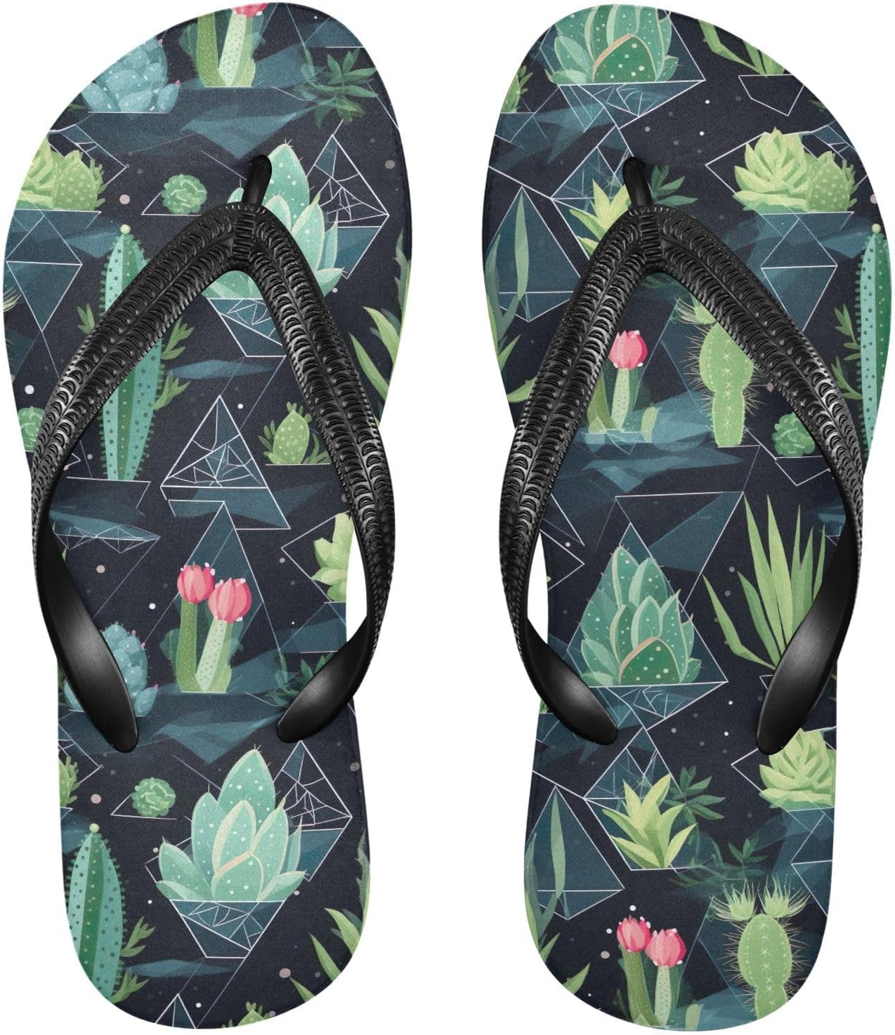 Женские и мужские шлепанцы SPRIPORT с кактусом и суккулентами, черные, узкие, с мягкой подошвой, удобные повседневные сандалии с нескользящей резиновой подошвой для прогулок и летнего пляжа
Женские и мужские шлепанцы SPRIPORT с кактусом и суккулентами, черные, узкие, с мягкой подошвой, удобные повседневные сандалии с нескользящей резиновой подошвой для прогулок и летнего пляжа