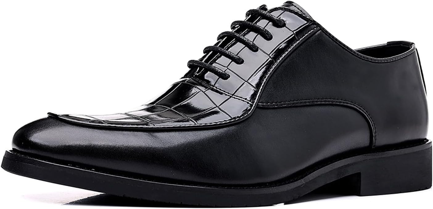Мужские ретро туфли оксфорды из кожи с принтом, роскошные, удобные, с низким устойчивым каблуком, на шнуровке, формальные деловые туфли оксфорды, модные современные повседневные кожаные туфли для офиса, вечеринки, свадьбы Xiaoguli, черный
Мужские ретро туфли оксфорды из кожи с принтом, роскошные, удобные, с низким устойчивым каблуком, на шнуровке, формальные деловые туфли оксфорды, модные современные повседневные кожаные туфли для офиса, вечеринки, свадьбы Xiaoguli, черный