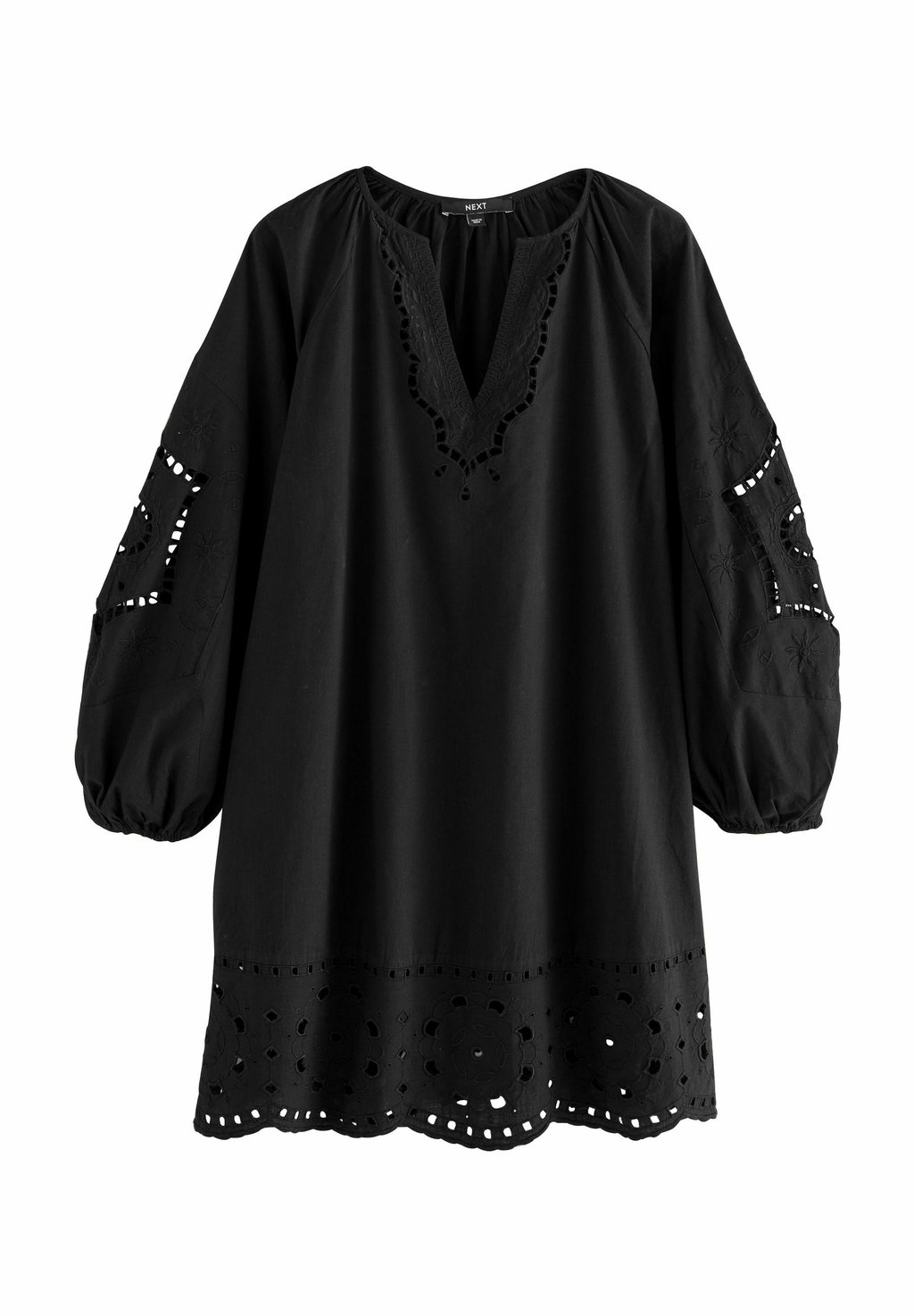 Повседневное платье REGULAR FIT - LONG SLEEVE BRODERIE SUMMER MINI Next, черный
Повседневное платье REGULAR FIT - LONG SLEEVE BRODERIE SUMMER MINI Next, черный