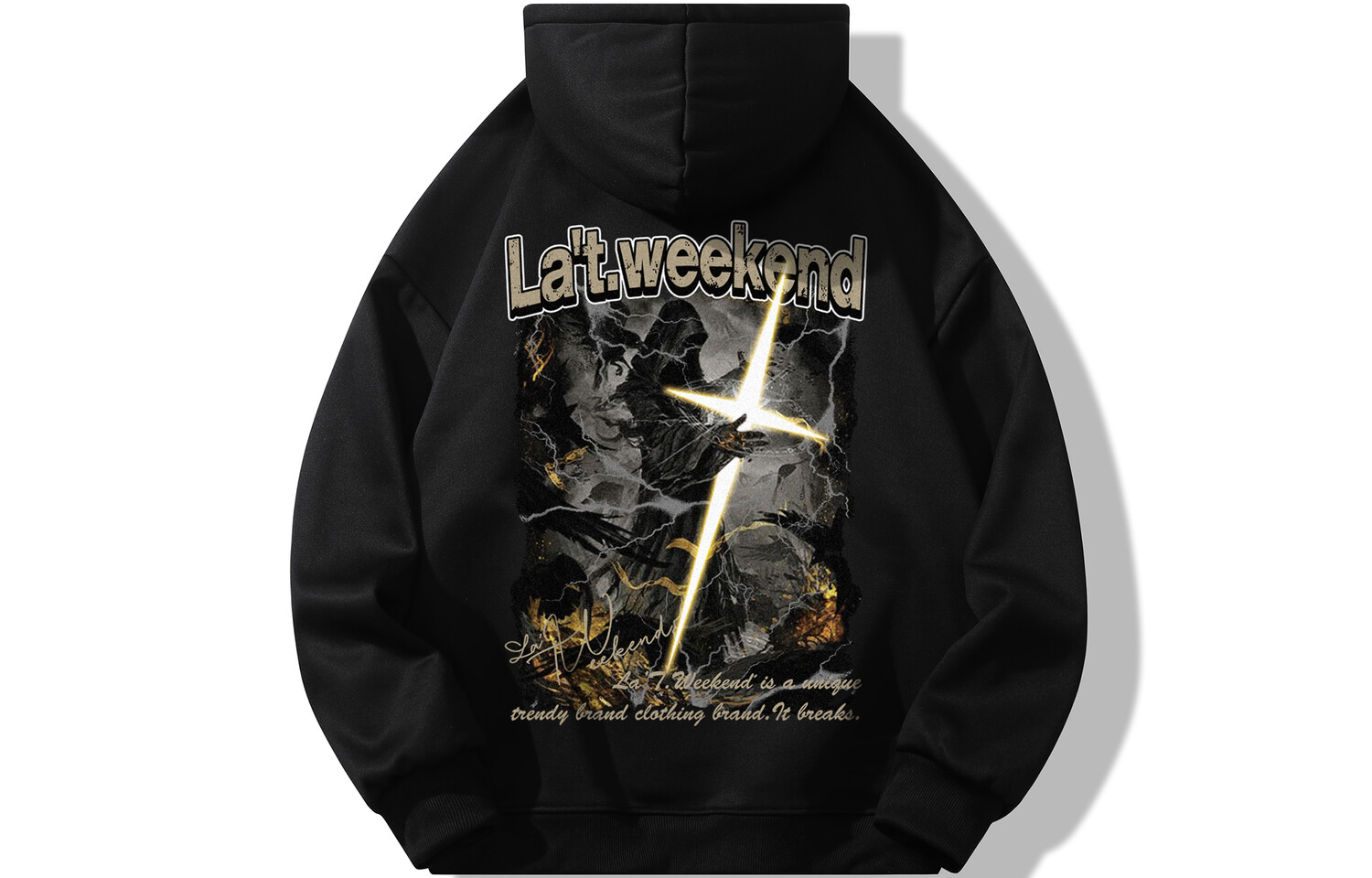 Толстовка унисекс La'T.Weekend, белый
Толстовка унисекс La'T.Weekend, белый