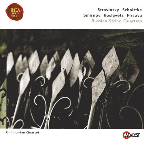 CD диск Chilingirian String Quartet: Stravinsky / Schnittke / Roslavets / Smirnov
CD диск Chilingirian String Quartet: Stravinsky / Schnittke / Roslavets / Smirnov