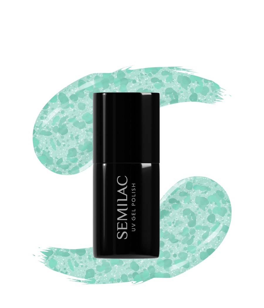 Гель-лак для ногтей Semilac UV Colours UV Gel Polish, 495 Mint Glacier, 7 ml 
Гель-лак для ногтей Semilac UV Colours UV Gel Polish, 495 Mint Glacier, 7 ml