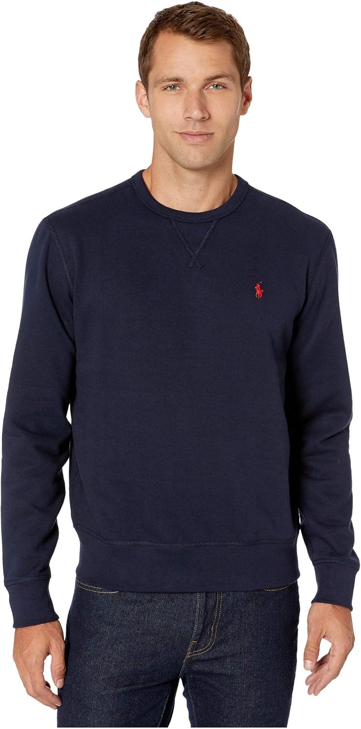 Polo Ralph Lauren мужской свитер с круглым вырезом, Cruise Navy
Polo Ralph Lauren мужской свитер с круглым вырезом, Cruise Navy