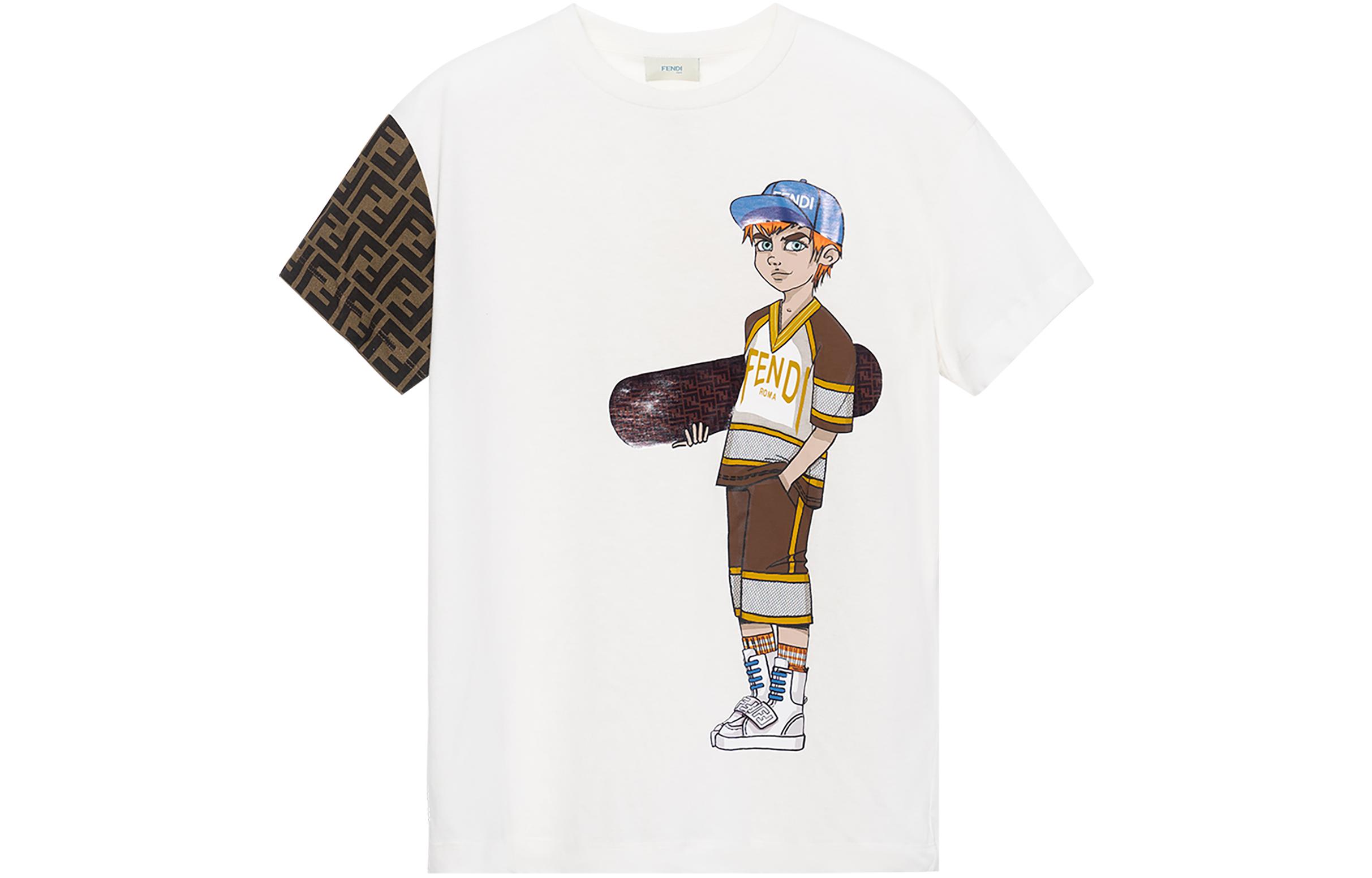 Детская футболка FENDI, белый
Детская футболка FENDI, белый
