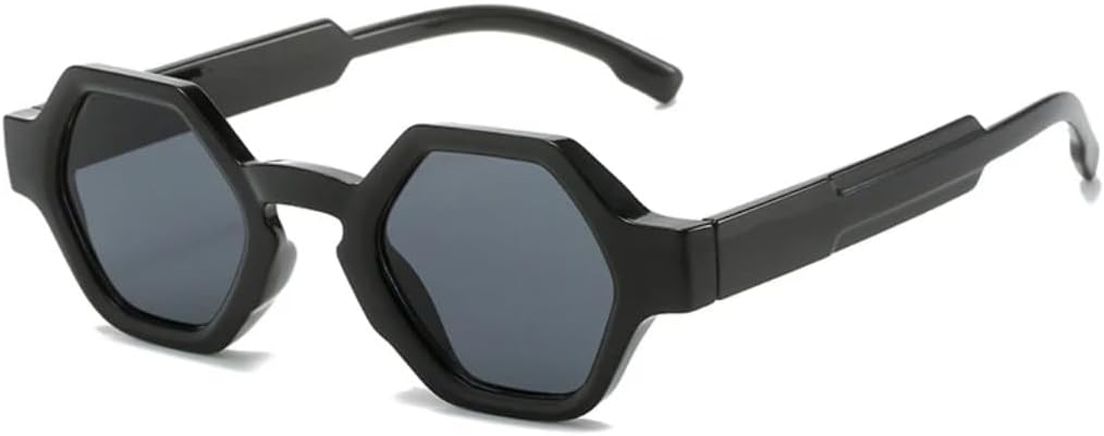 Многоугольные квадратные женские модные солнцезащитные очки с прозрачными линзами цвета океана, защищающие от УФ-излучения (UV400), модные мужские уникальные ретро-очки UATXTAU, Black Grey
Многоугольные квадратные женские модные солнцезащитные очки с прозрачными линзами цвета океана, защищающие от УФ-излучения (UV400), модные мужские уникальные ретро-очки UATXTAU, Black Grey