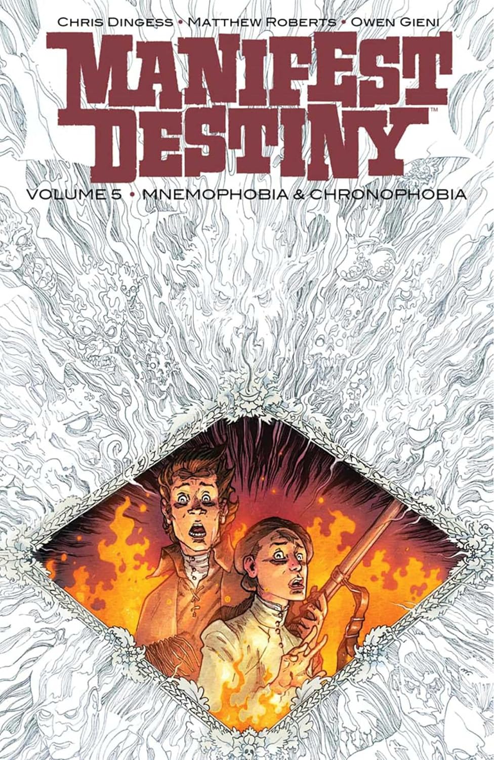 Manifest Destiny Volume 5: Mnemophobia & Chronophobia (Image Comics)
Manifest Destiny Volume 5: Mnemophobia & Chronophobia (Image Comics)