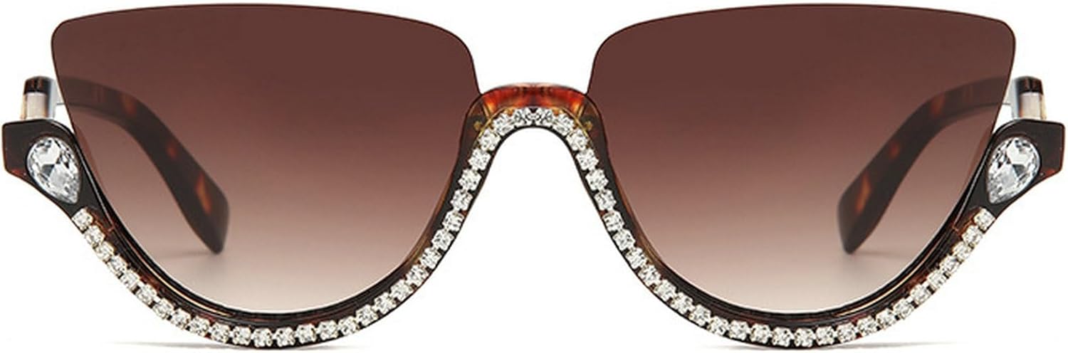 Солнцезащитные очки «кошачий глаз» со стразами для женщин. Блестящие, сверкающие, с кристаллами. Модные женские солнцезащитные очки в полуободковой оправе mincl, Leopard
Солнцезащитные очки «кошачий глаз» со стразами для женщин. Блестящие, сверкающие, с кристаллами. Модные женские солнцезащитные очки в полуободковой оправе mincl, Leopard