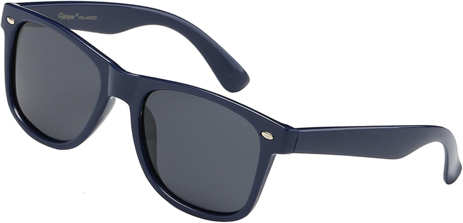 Поляризованные солнцезащитные очки PolarSpex для мужчин и женщин – защита от УФ-излучения, прочные и легкие, в стиле ретро, идеально подходят для вождения и рыбалки, Navy Blue | Smoke
Поляризованные солнцезащитные очки PolarSpex для мужчин и женщин – защита от УФ-излучения, прочные и легкие, в стиле ретро, идеально подходят для вождения и рыбалки, Navy Blue | Smoke