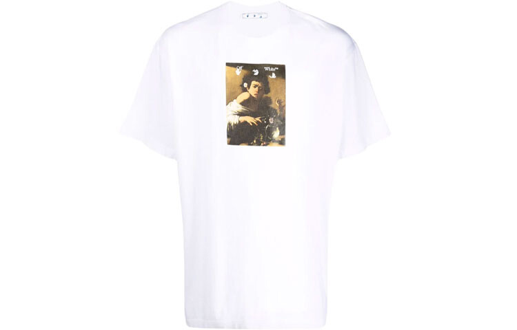 Футболка мужская Off-White, белый 
Футболка мужская Off-White, белый