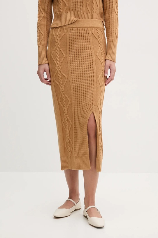 Юбка Dkny, коричневый
Юбка Dkny, коричневый