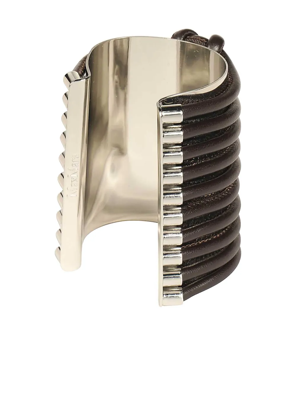 Браслет с кожаными вставками MAX MARA, коричневый
Браслет с кожаными вставками MAX MARA, коричневый