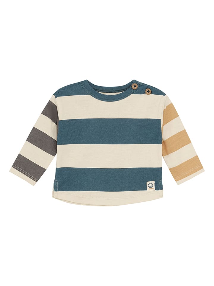 Noppies Футболка с длинными рукавами бежево-голубого цвета
Noppies Футболка с длинными рукавами бежево-голубого цвета